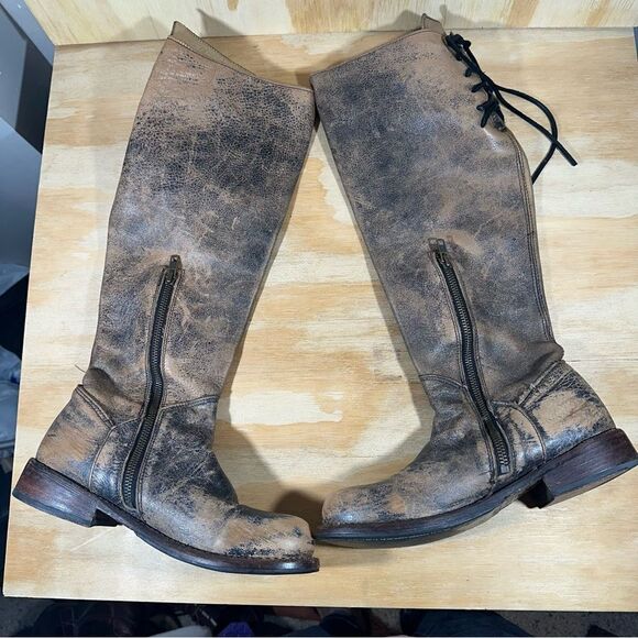 Bed Stu Manchester Distressed Boots Women’s Size 6 - Picture 3 of 7